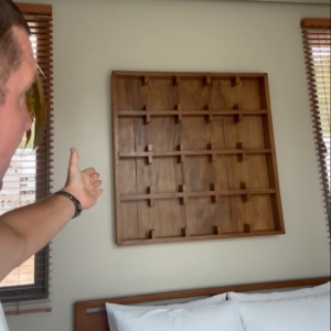HANDCRAFTED WALL SHELF