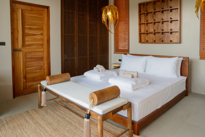 Luxury Kuul Villa-in-thailand | Bedroom view