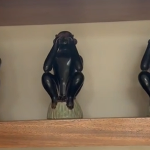 FIGURES: THE THREE WISE MONKEYS