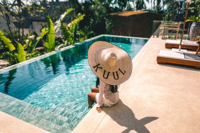 Luxury villa in Koh Phangan with ocean view and tropical design