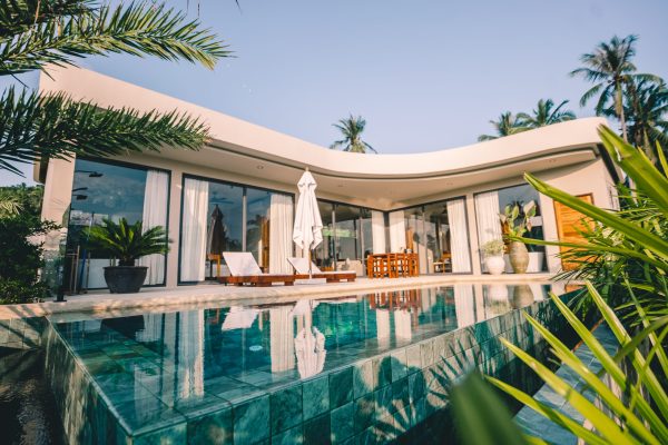 Private villas surrounded by tropical beauty, offering calm, space, and uninterrupted views.