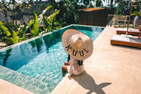Luxury villa in Koh Phangan with ocean view and tropical design