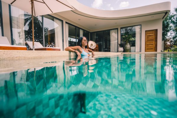 Moments by the pool that feel calm, effortless, and entirely your own.